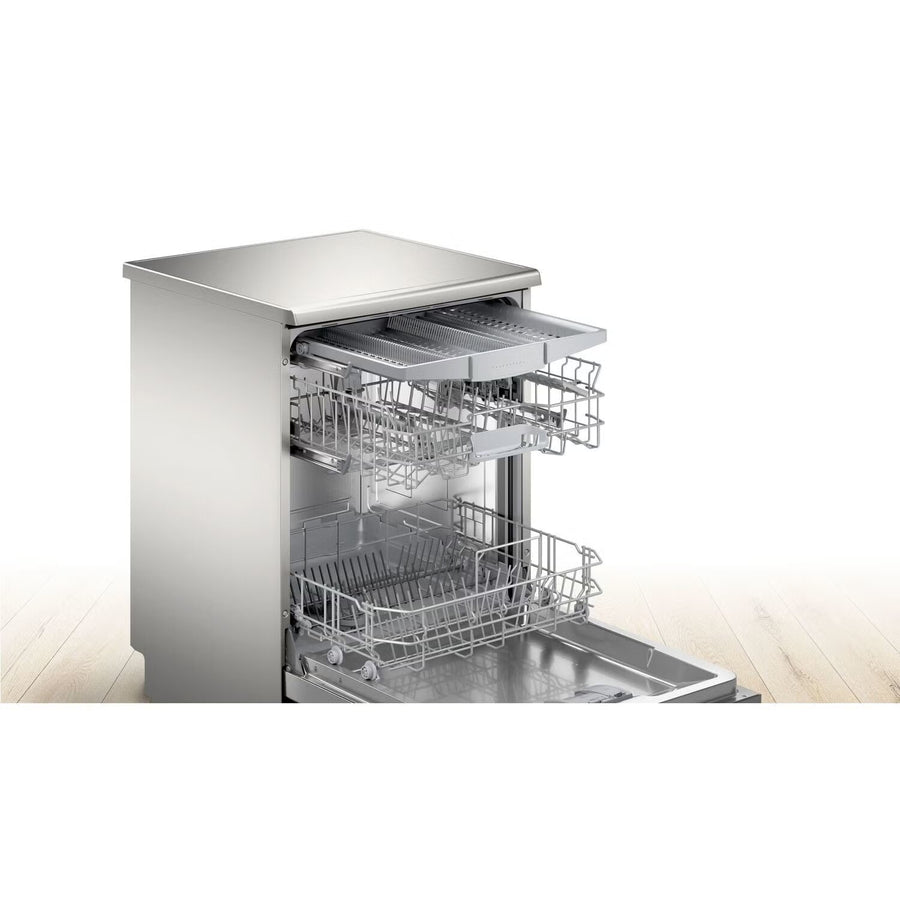 Bosch Series 2 SMS2HVI66G 13-Place Settings Freestanding Dishwasher - Silver [Free 5-year parts & labour guarantee]