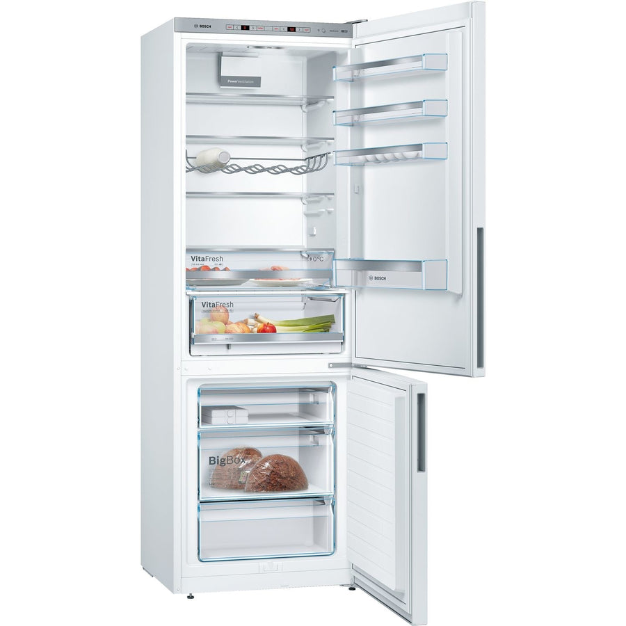 Bosch Series 6 KGE49AWCAG 70cm wide 60/40 fridge freezer - White