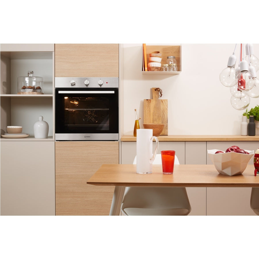 Indesit IFW6330IX - Electric Single Built-in Oven - Steel