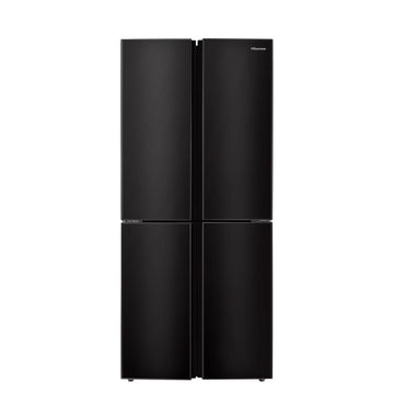 Fridgemaster MQ79394EB 4 Door American style fridge freezer - Black