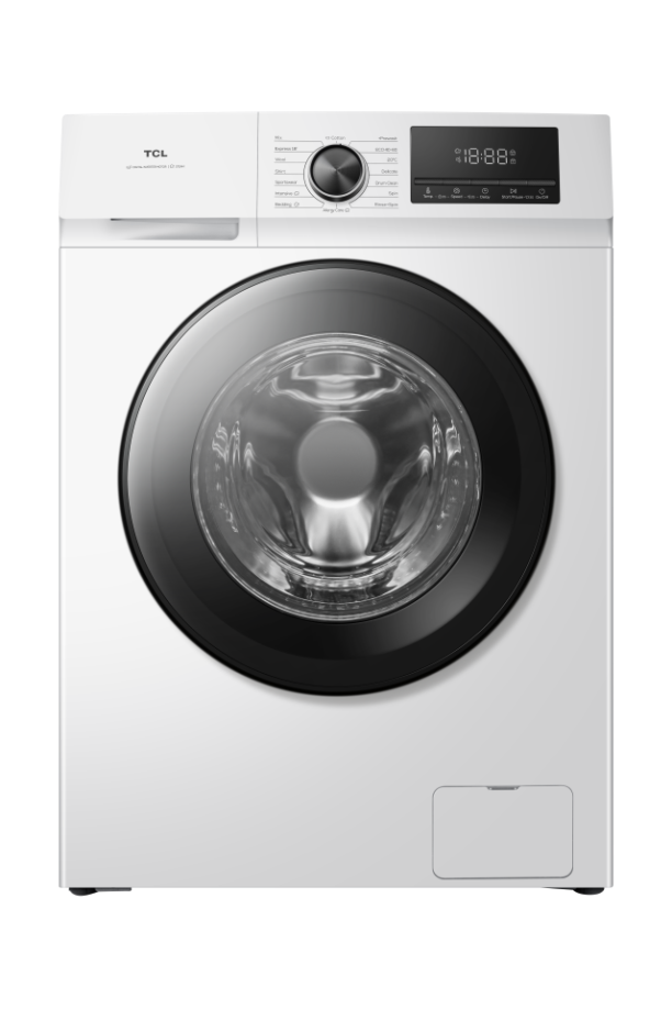 TCL FF0824WA0UK 8kg 1400 Spin Washing Machine White Basil Knipe