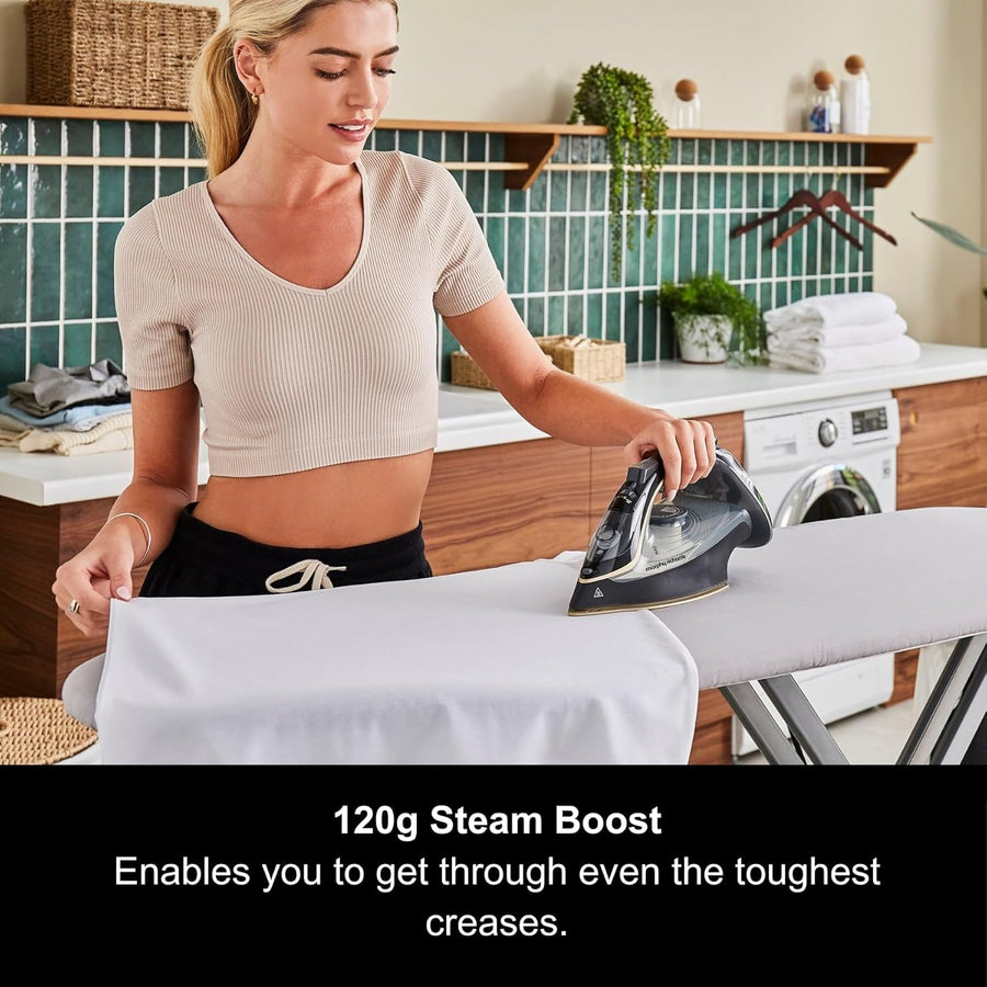 Morphy Richards 300302 Gold Crystal Clear Steam Iron