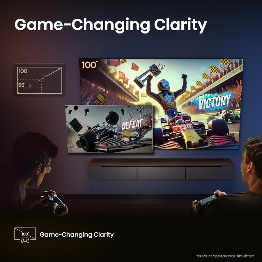 Hisense 100E7NQTUK PRO 100'' QLED HDR UHD 4K Smart TV