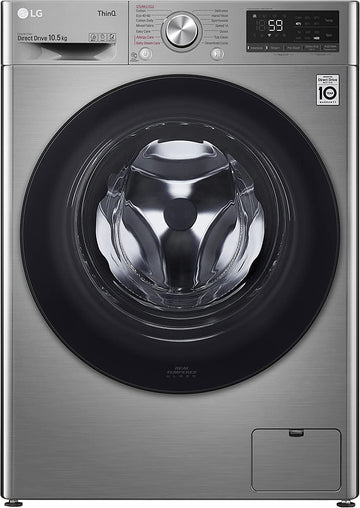 LG F4V510SSE 10.5kg AI DD™ Washing Machine in Graphite [5 YEAR GUARANTEE]