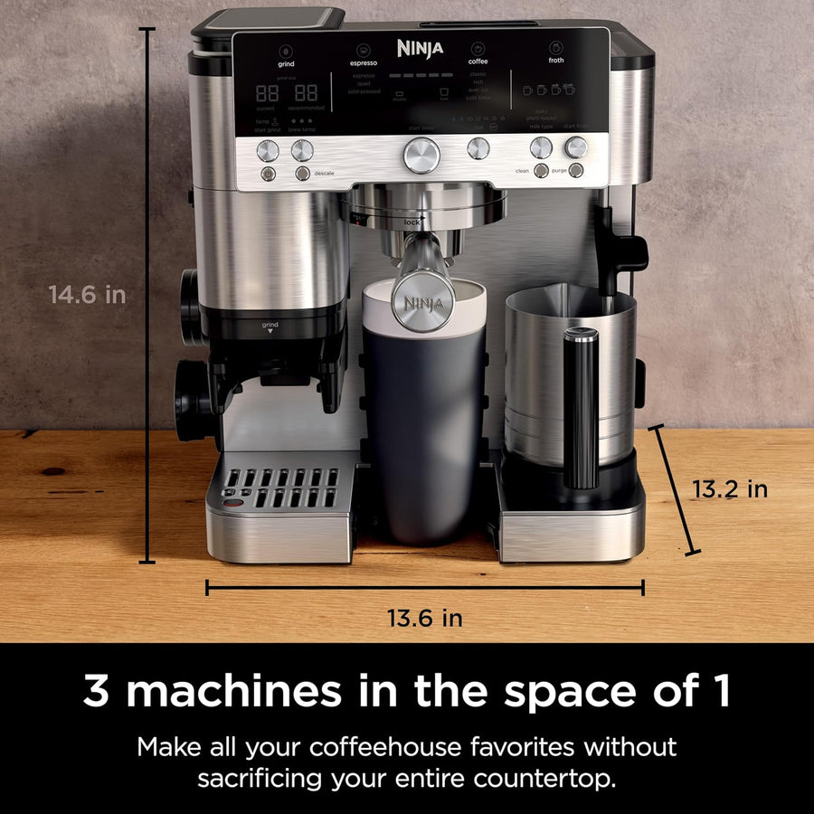 Ninja ES601UK Luxe Café Premier Espresso Coffee Machine