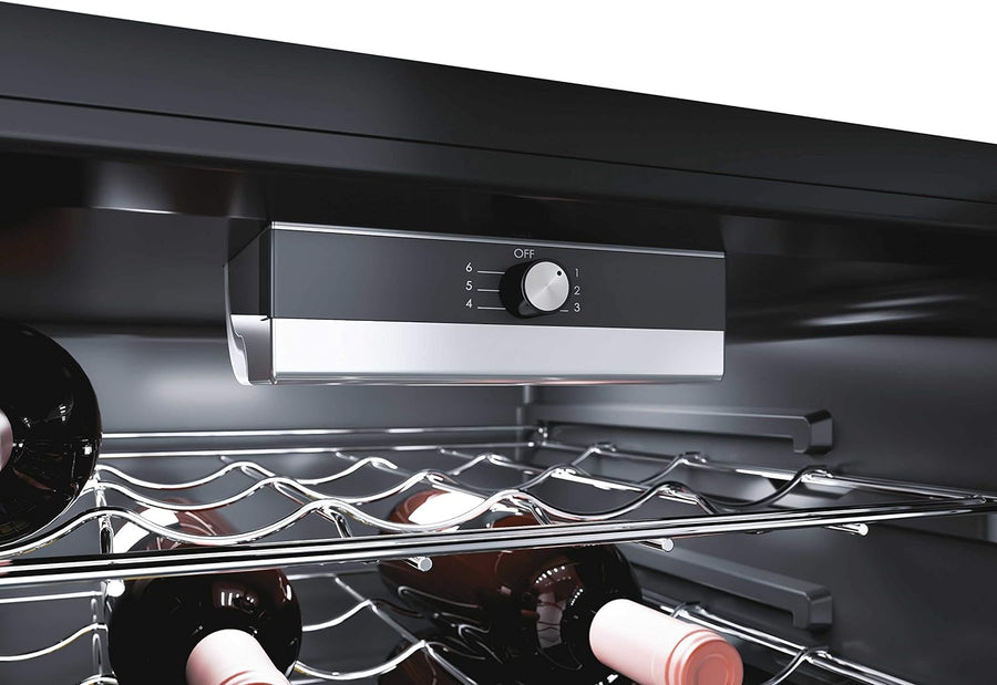 Candy CWC021MK 85 litre Wine Cooler - Black