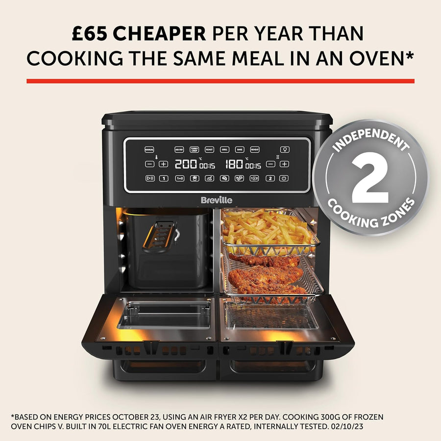Breville VDF130 11 Litre Halo Flexi Air Fryer
