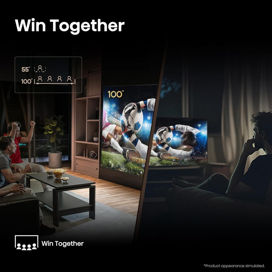 Hisense 100E7NQTUK PRO 100'' QLED HDR UHD 4K Smart TV