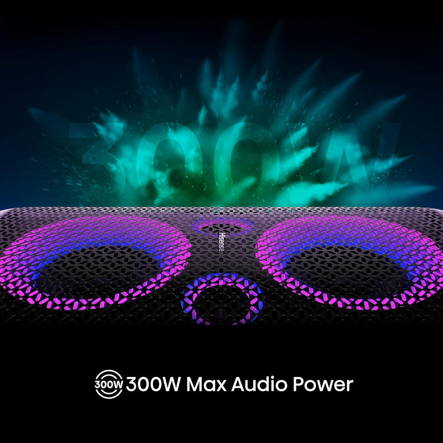 Hisense Party Storm Megasound Portable Party Speaker