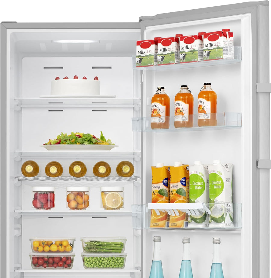 Hisense RL415N4ACE Tall Frost Free Larder Fridge - Grey