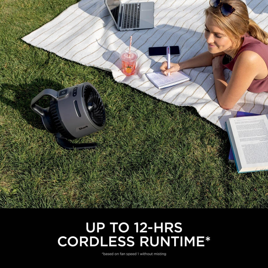 Shark FA050UK FlexBreeze HydroGo Cordless Portable Fan