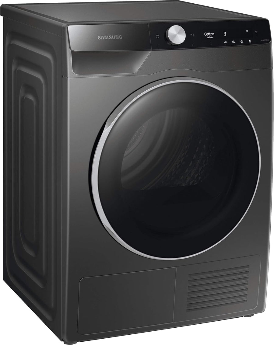 Samsung DV90T8240SX Series 9 Heat Pump Condenser Tumble Dryer - Graphite [Free 5-year parts & labour guarantee]