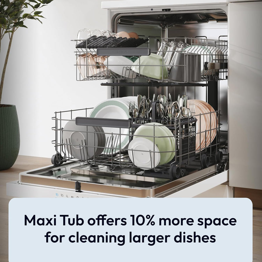 Candy CI 3E53E0W-80 Rapidò 13-place Integrated Dishwasher