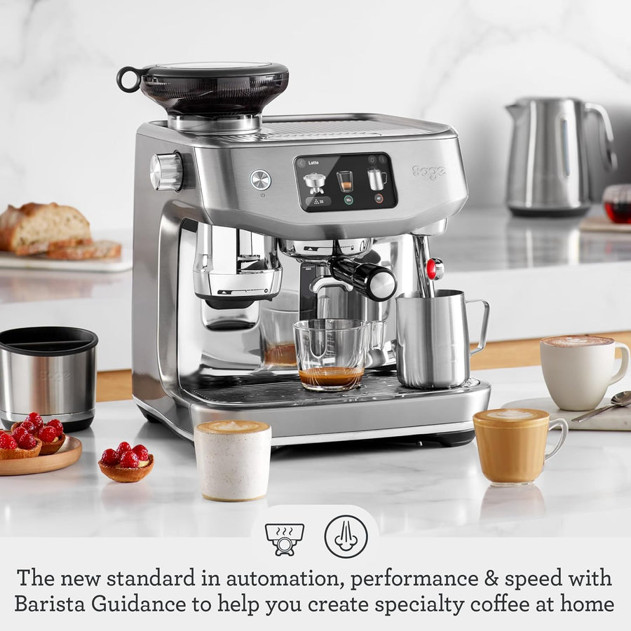 Sage SES985BSS4GUK1 The Oracle Jet, Professional Bean-to-cup Coffee Machine - Stainless steel