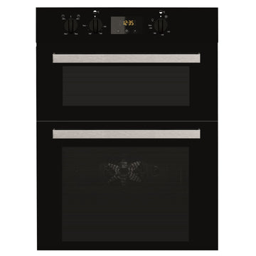 Indesit IDD6340BL Built In Double Oven - Black