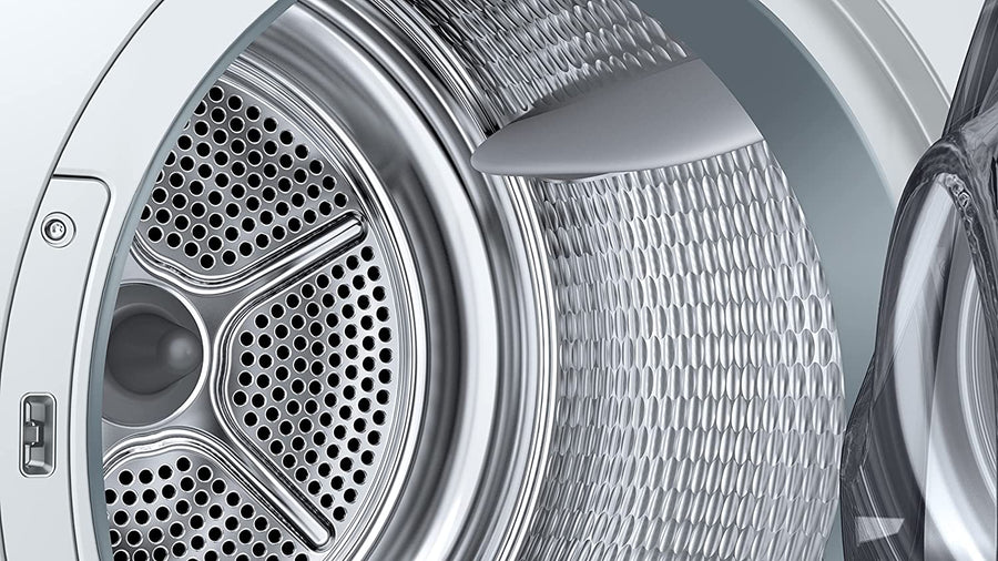 Bosch Series 6 WQG24509GB 9Kg Heat Pump Tumble Dryer - White [Free 5-year parts & labour guarantee]