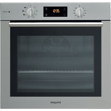 Hotpoint FA4S544IXH Gentle Steam Single Oven - Stainless Steel