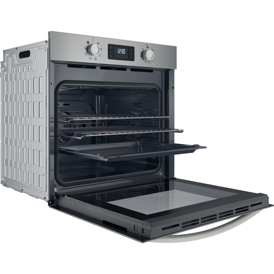 Indesit IO253XUK built-in single oven - stainless steel