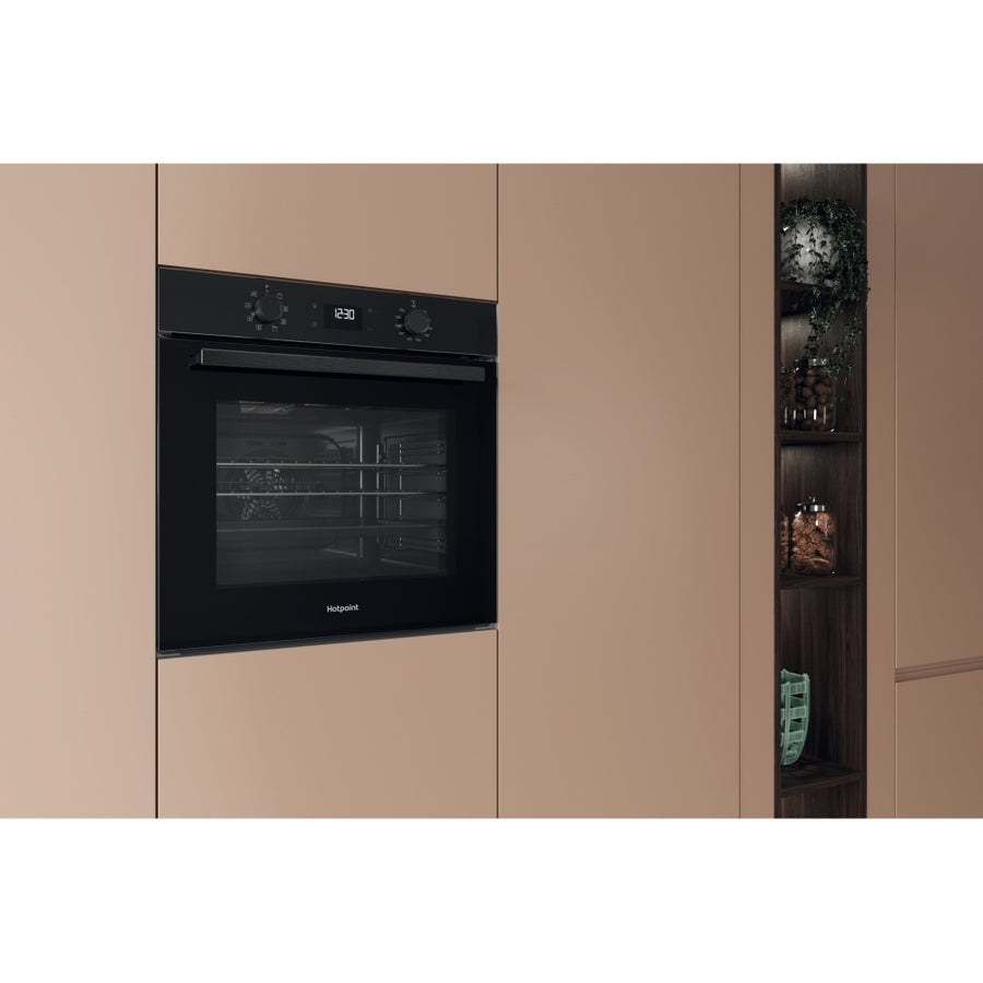 Hotpoint HO 455C B UK built-in single oven - Black