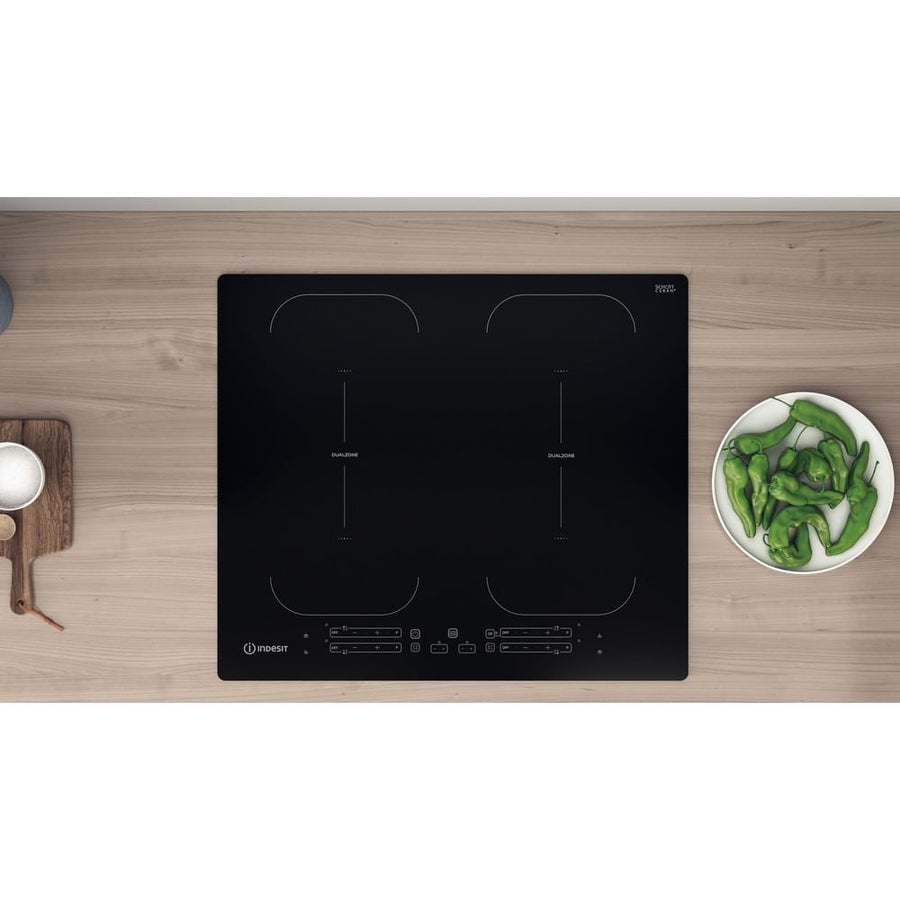Indesit IB88B60NE 60cm DualZone Induction Hob