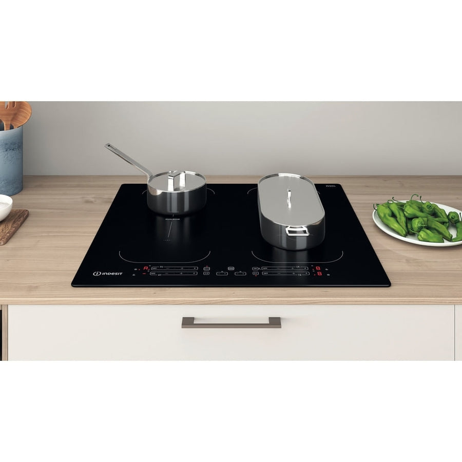 Indesit IB88B60NE 60cm DualZone Induction Hob