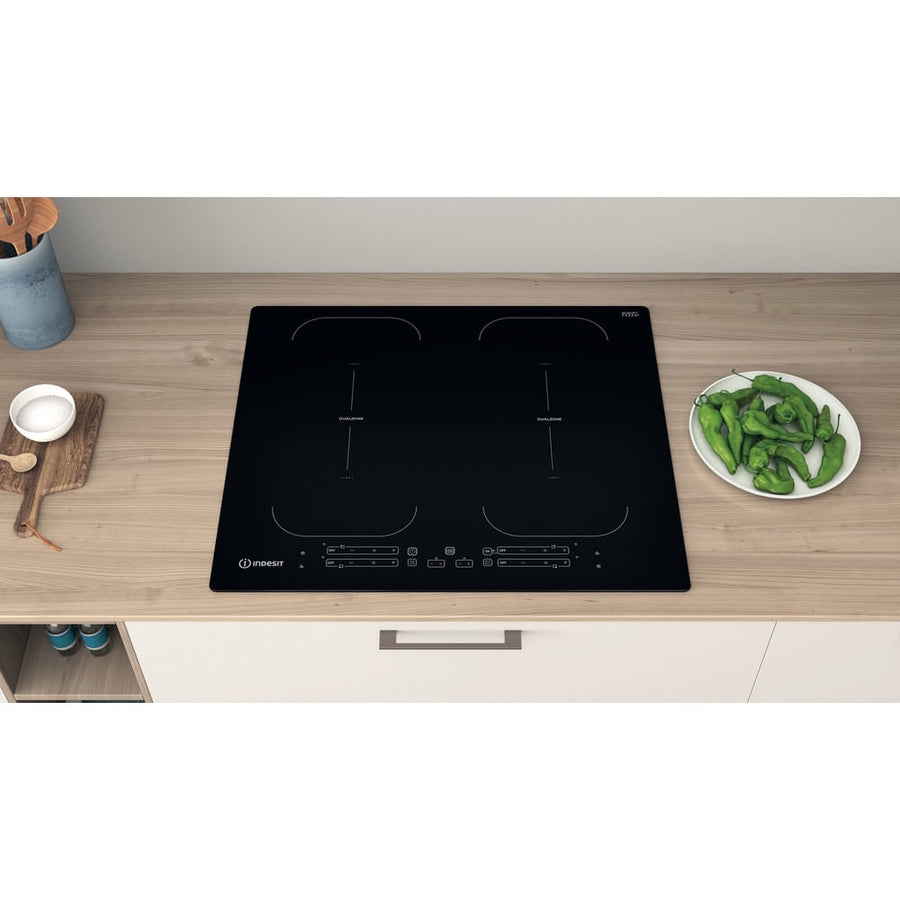 Indesit IB88B60NE 60cm DualZone Induction Hob