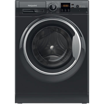 Hotpoint NSWM965CBS 9kg 1600rpm Washing Machine - Black [45-min full load]