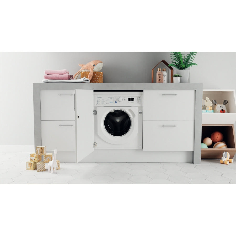 Indesit BIWDIL75148UK 7kg/5kg 1400rpm Integrated Washer Dryer