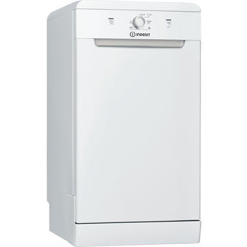 INDESIT DF9E1B10UK 9 Place Slimline Freestanding Dishwasher - White