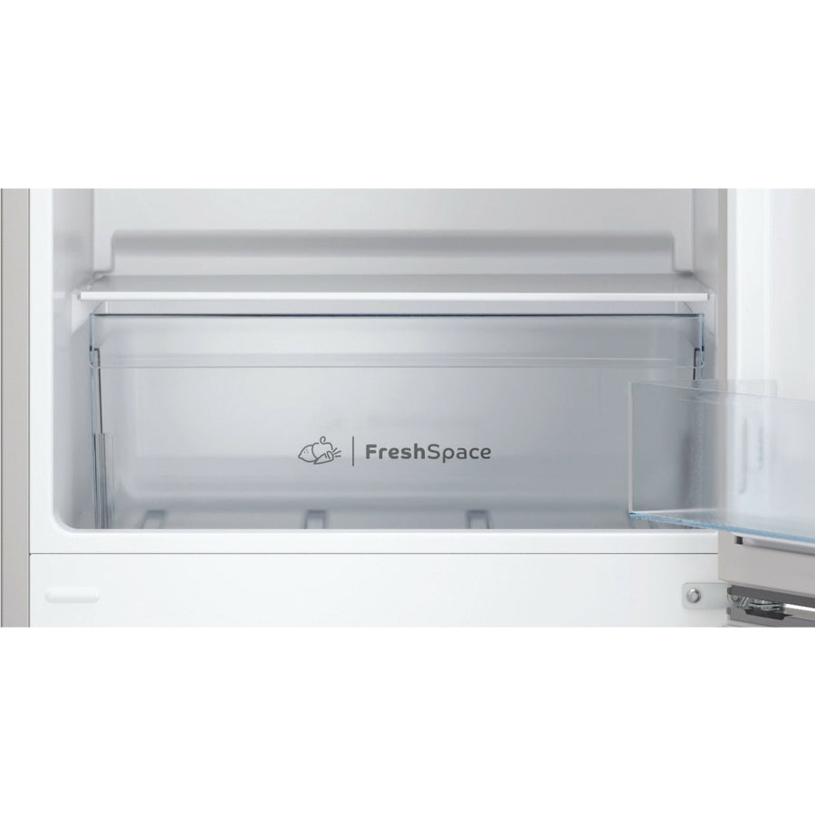 Indesit IB55532SUK 60/40 low frost fridge freezer - silver