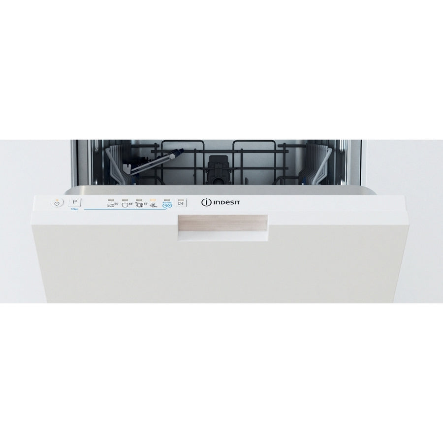 Indesit IN2ID10CS80UK 10-place setting Slimline Integrated Dishwasher