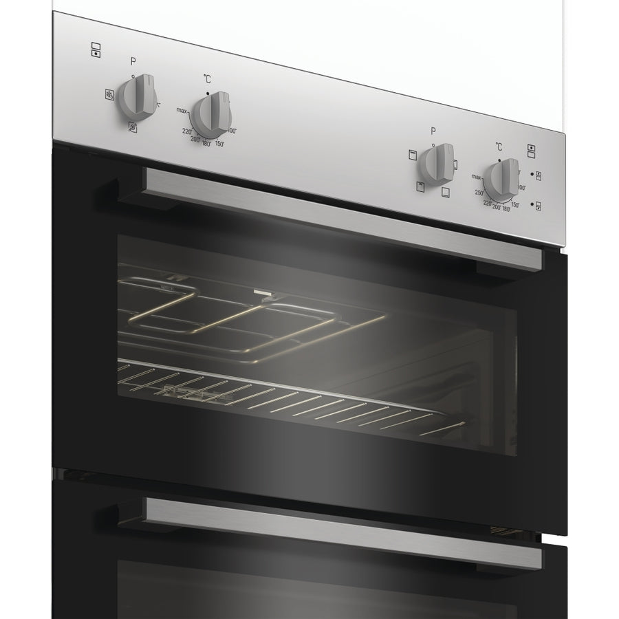 Indesit DII10NS Built-in Double Oven - Stainless steel
