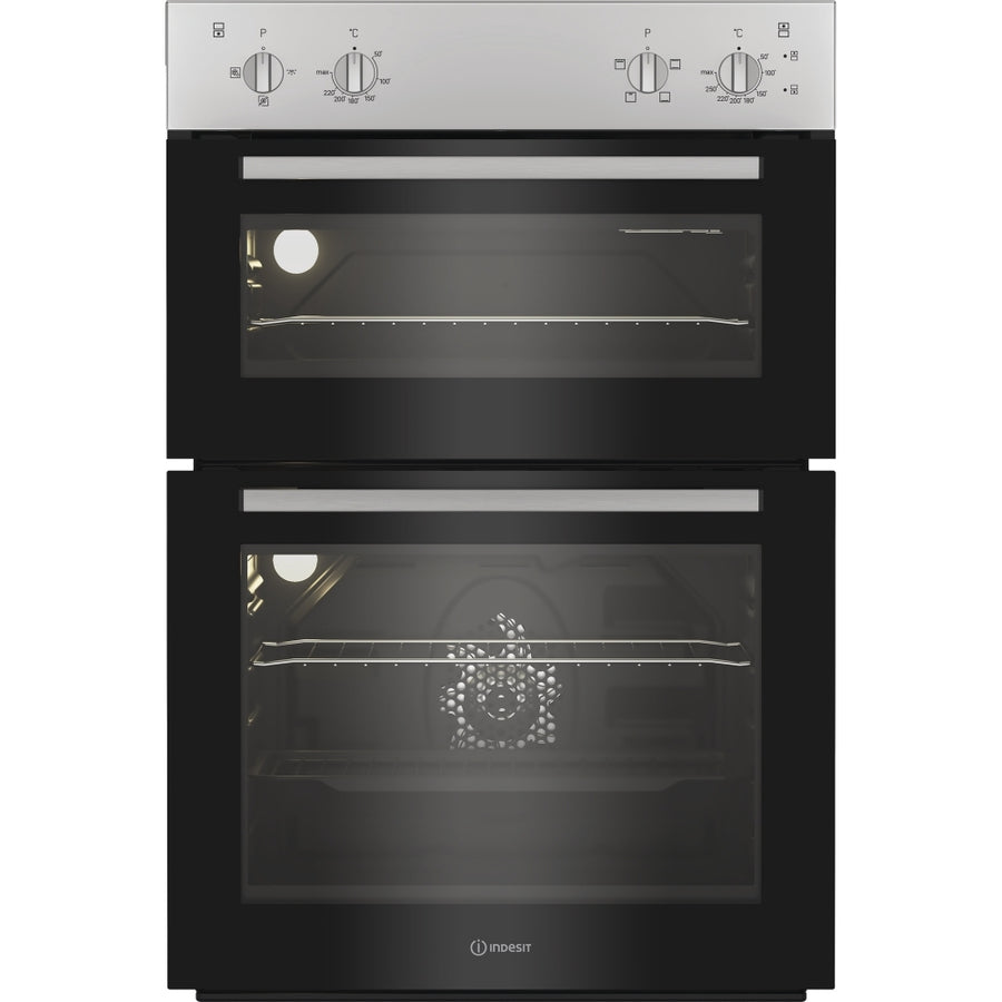 Indesit DII10NS Built-in Double Oven - Stainless steel