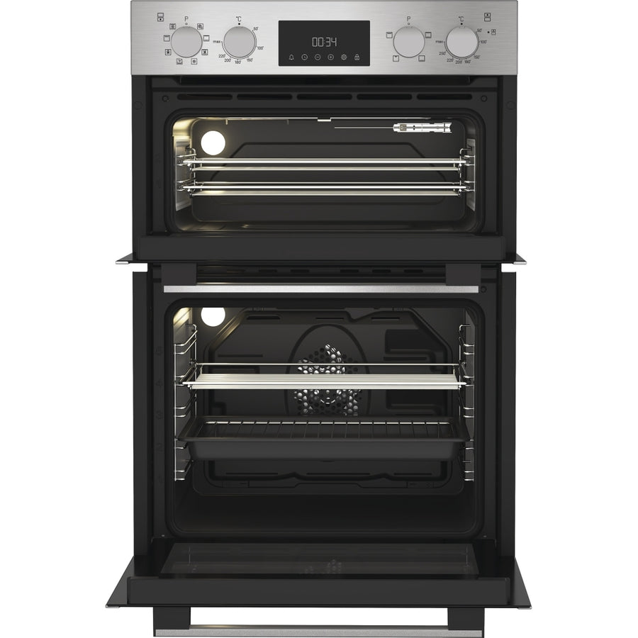 Hotpoint DIH82DIX Built-in Double Oven - Stainless steel