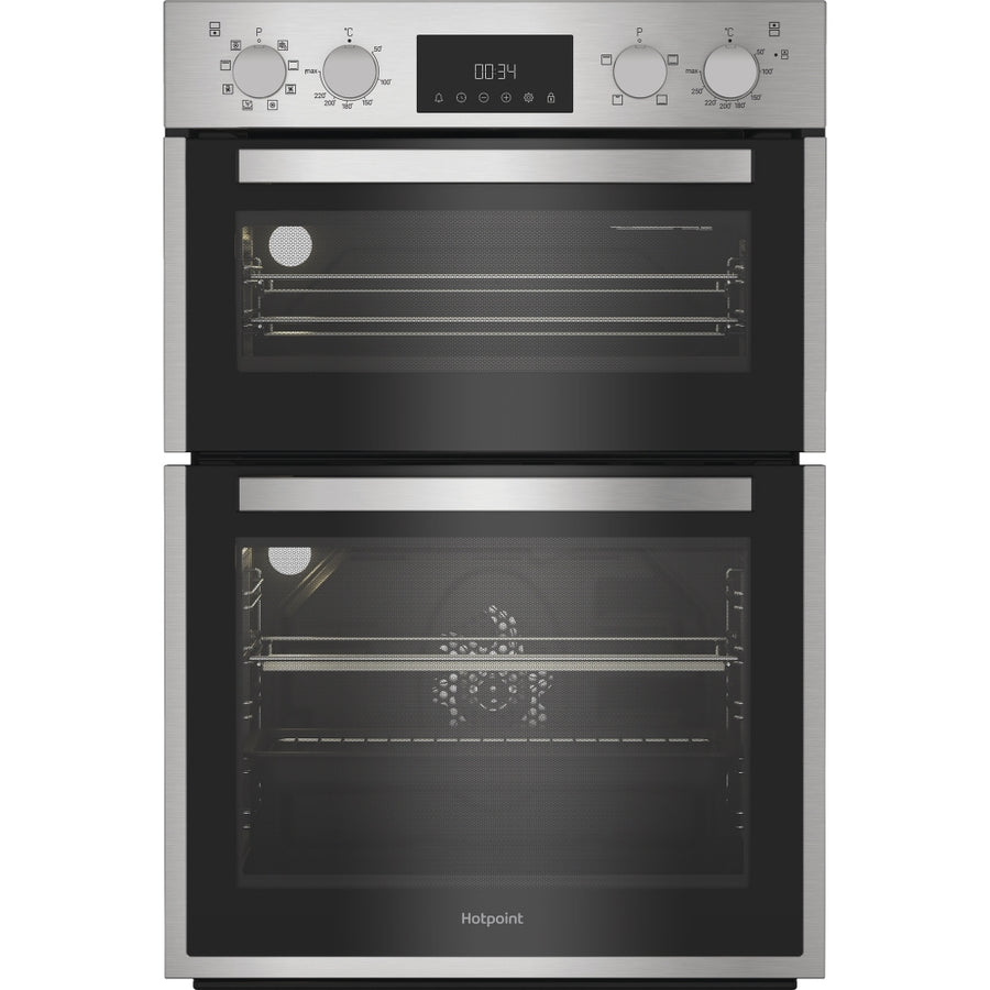 Hotpoint DIH82DIX Built-in Double Oven - Stainless steel
