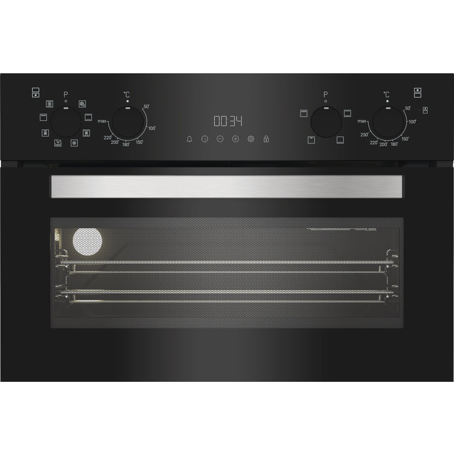 Hotpoint DIH 82G B Built-in Double Oven - Black