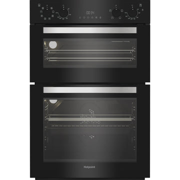 Hotpoint DIH 82G B Built-in Double Oven - Black
