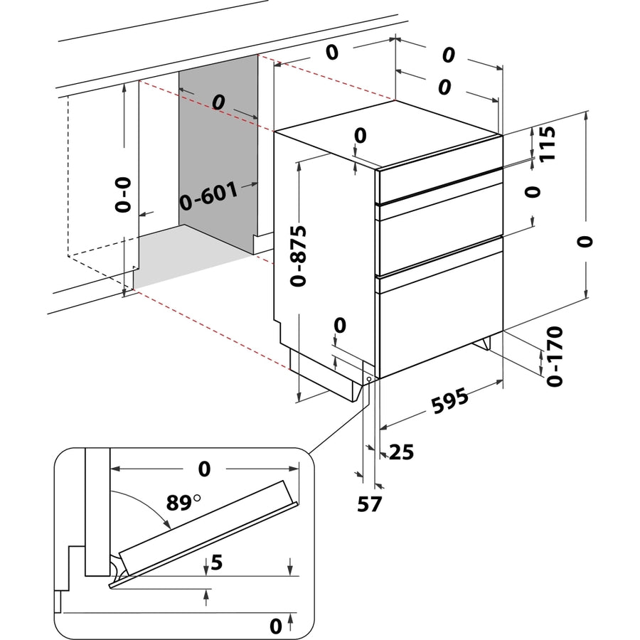 Hotpoint DUH 10D IX Built-under double oven - Stainless steel