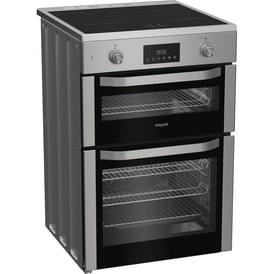 Hotpoint HDE6IDC2X 60cm Induction Cooker - Stainless steel