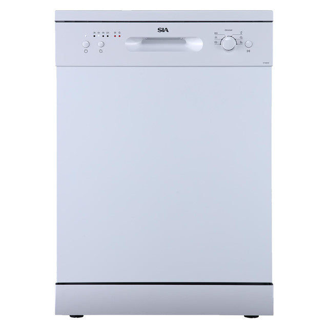 SIA SFSD60W 12 Place Settings Freestanding Dishwasher