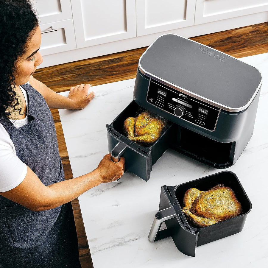 NINJA AF400UK Foodi Dual Zone 9.5 L Air Fryer