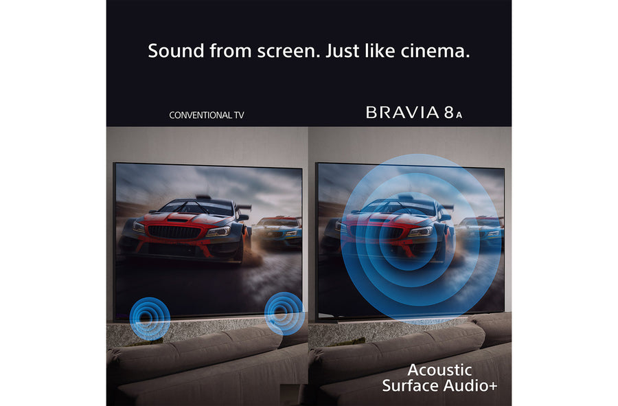 Sony K77XR8AU Bravia 8 77'' 4K UHD HDR OLED TV
