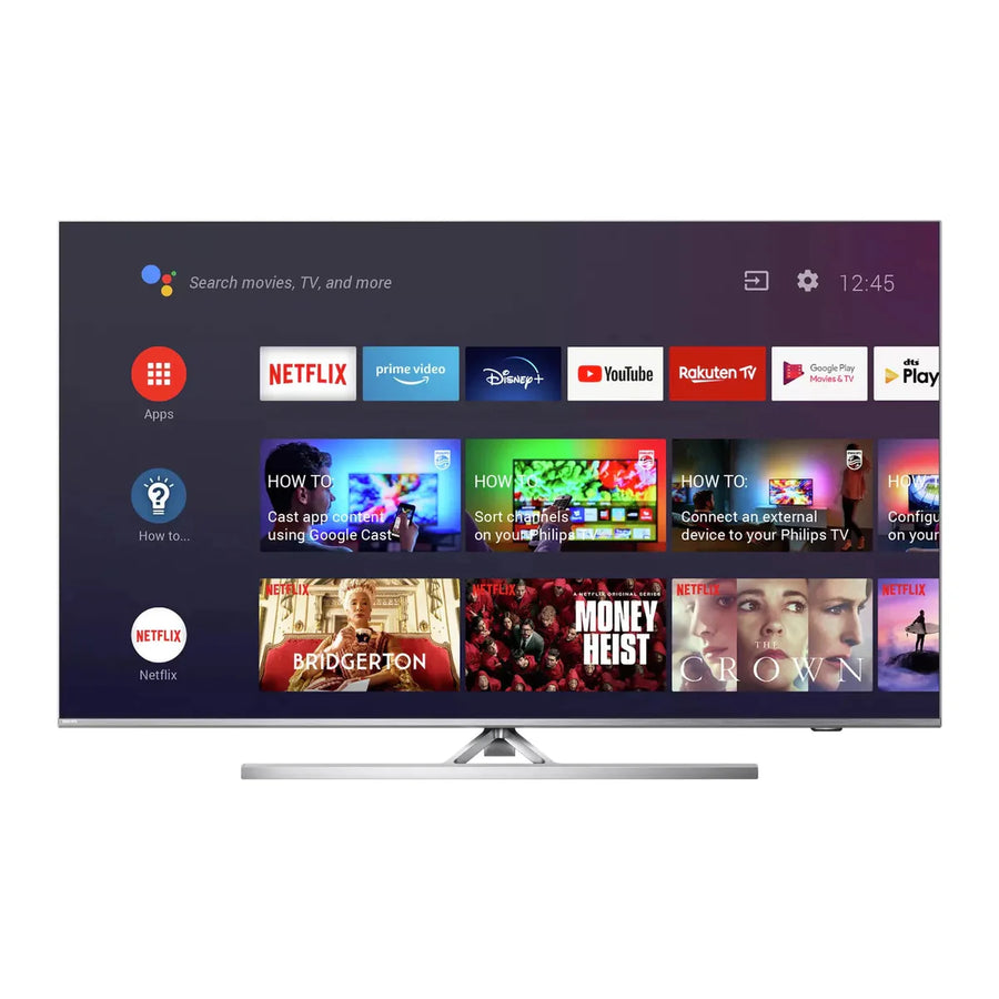 Phillips 58PUS8536/12 58'' Ambilight 4K UHD Smart Android TV