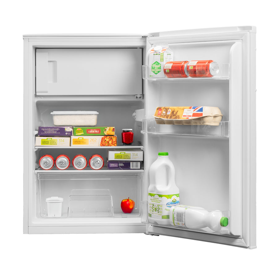 SIA SFR55WH Undercounter Freestanding Fridge with Ice Box - White
