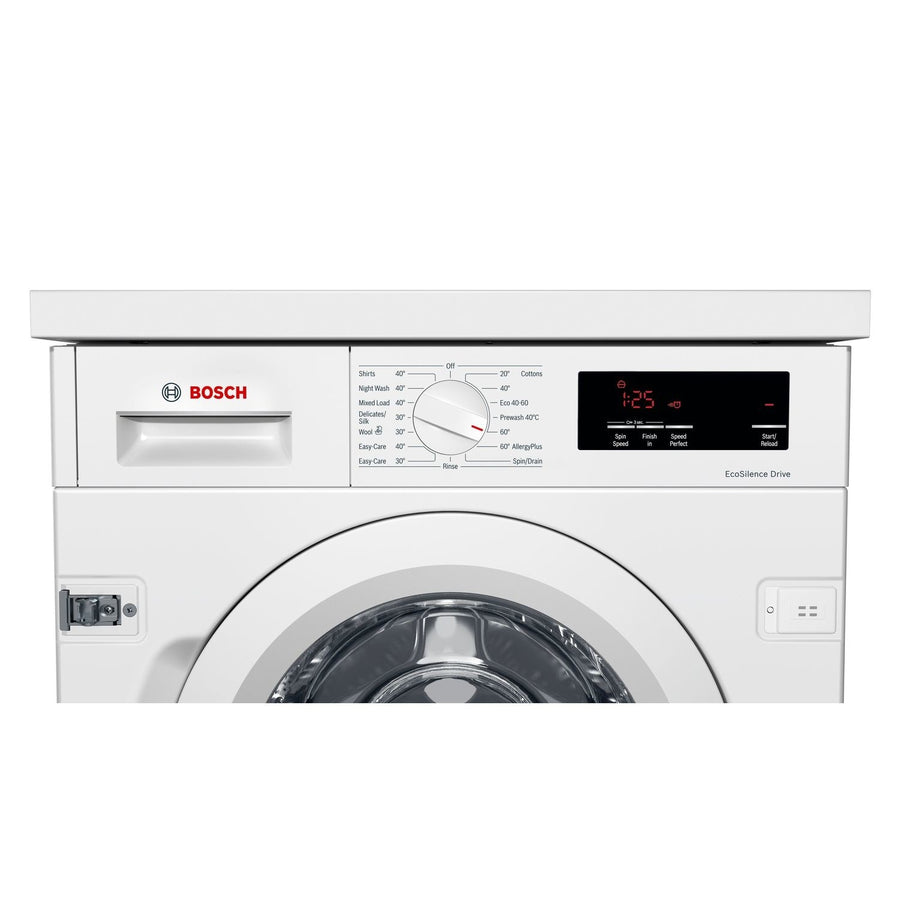 Bosch Series 6 WIW28302GB Integrated 8kg 1400 Spin Washing Machine [Free 5-year guarantee]