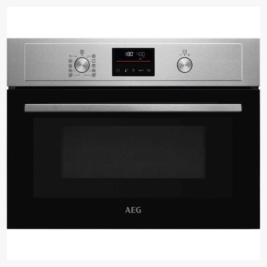 AEG KMX365060M 8000 Built-in Combination Microwave & Oven - Stainless Steel