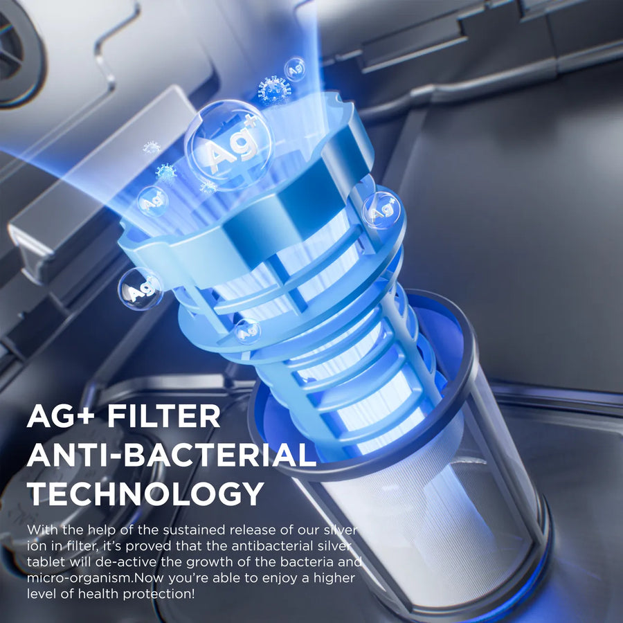 Midea MDWEF1034CS Slimline 10 Place Dishwasher 45cm – Silver