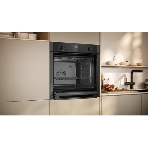 Neff B3ACE4AG3B N50 Built-in Slide® Single Oven - Graphite