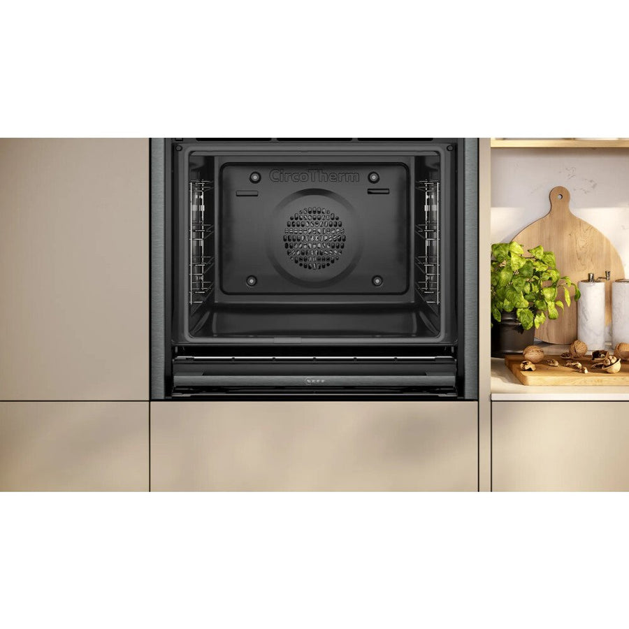 Neff N70 B54CR71G0B Hide&Slide® Built-in Oven - Graphite Grey [£100 CASHBACK]