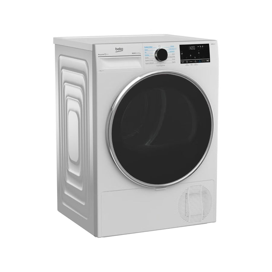 Beko B5T4923IW 9kg Pro IronFinish Heat Pump Tumble Dryer